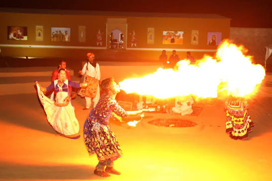 Rajasthani folk dance evening