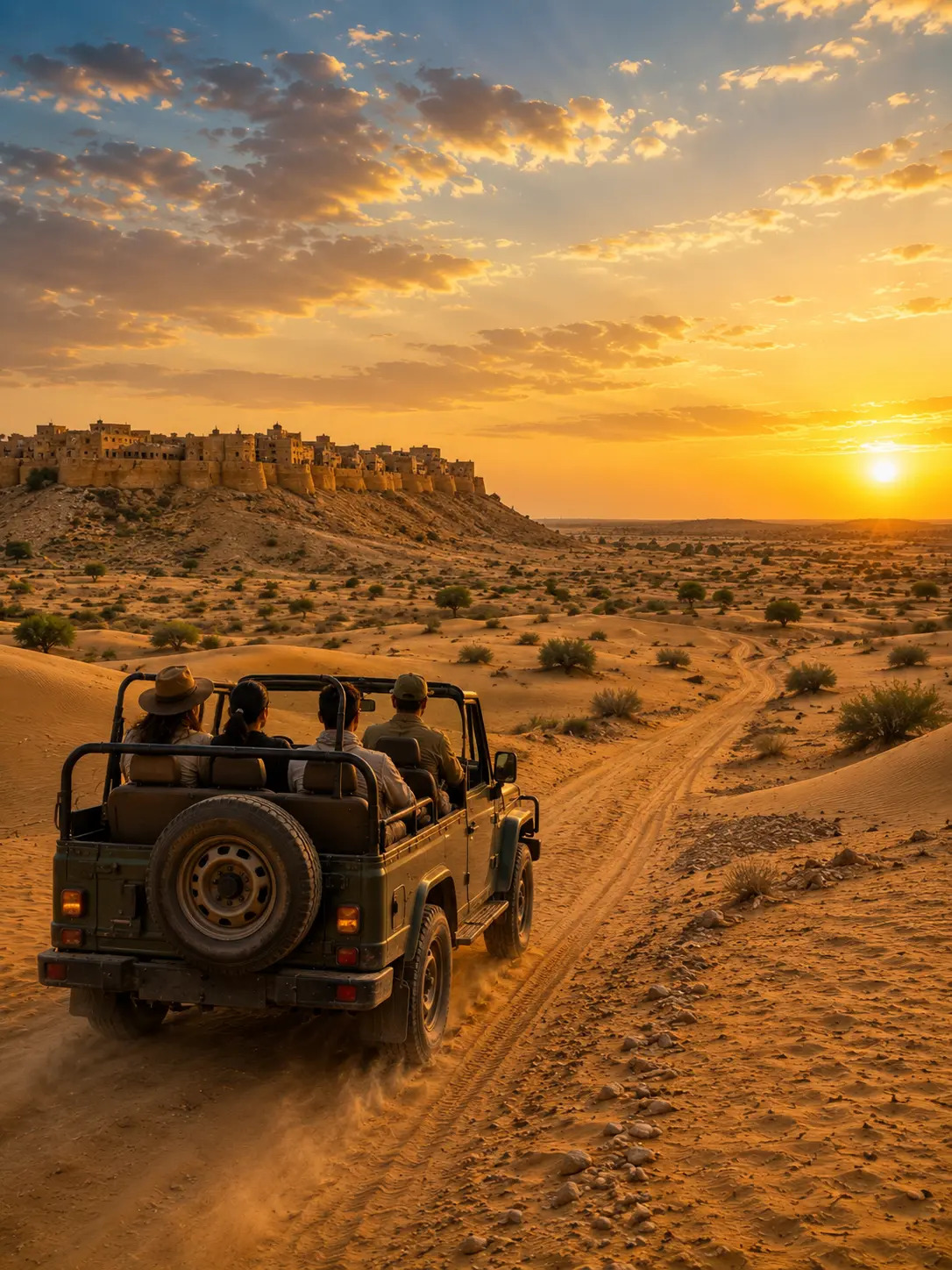 Jeep Safari at Sam Sand Dunes